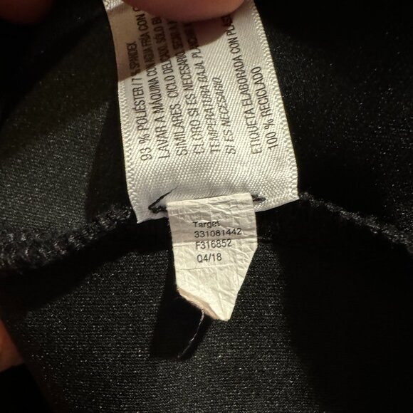 (S) WILD FABLE Sleeveless Black Form Fitting Mock Turtleneck Mini Dress - Picture 10 of 10